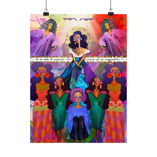 Dayna Reann X G. DŪK 12x16 Matte Vertical Poster