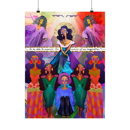 Dayna Reann X G. DŪK 18x24 Matte Vertical Poster