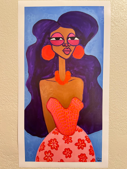 Girl in the Pink Dress